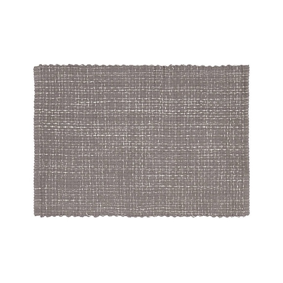 Crate&Barrel Other - Crate&Barrel Della Grey Cotton Flat Weave Rug 
Size 2'x3'